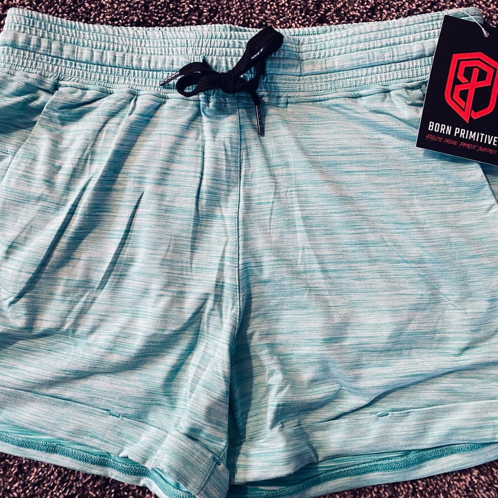Brand NEW Born Primitive workout shorts